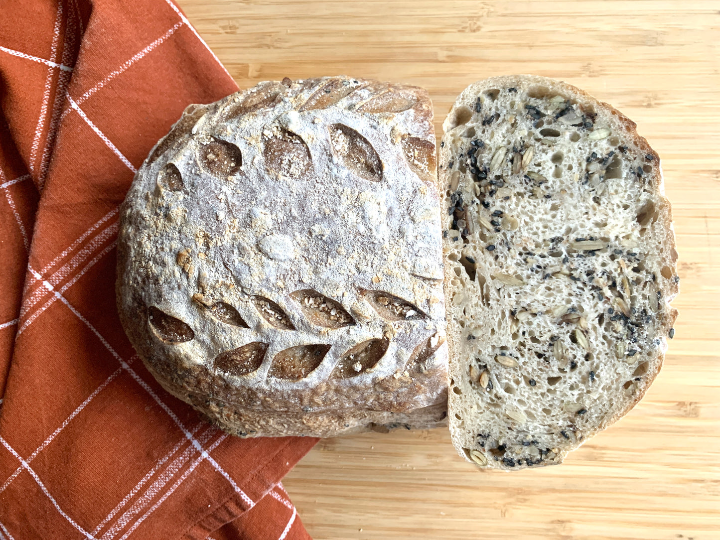 Seeded Classic Sourdough Batard