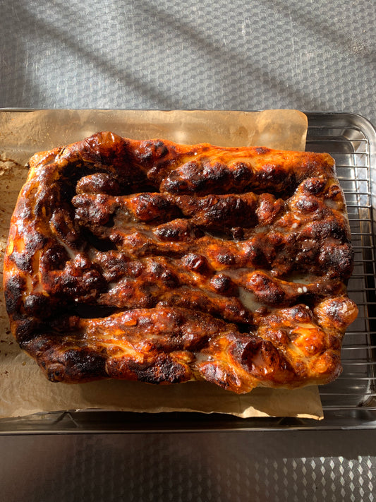 Cinnamon Roll Sourdough Focaccia