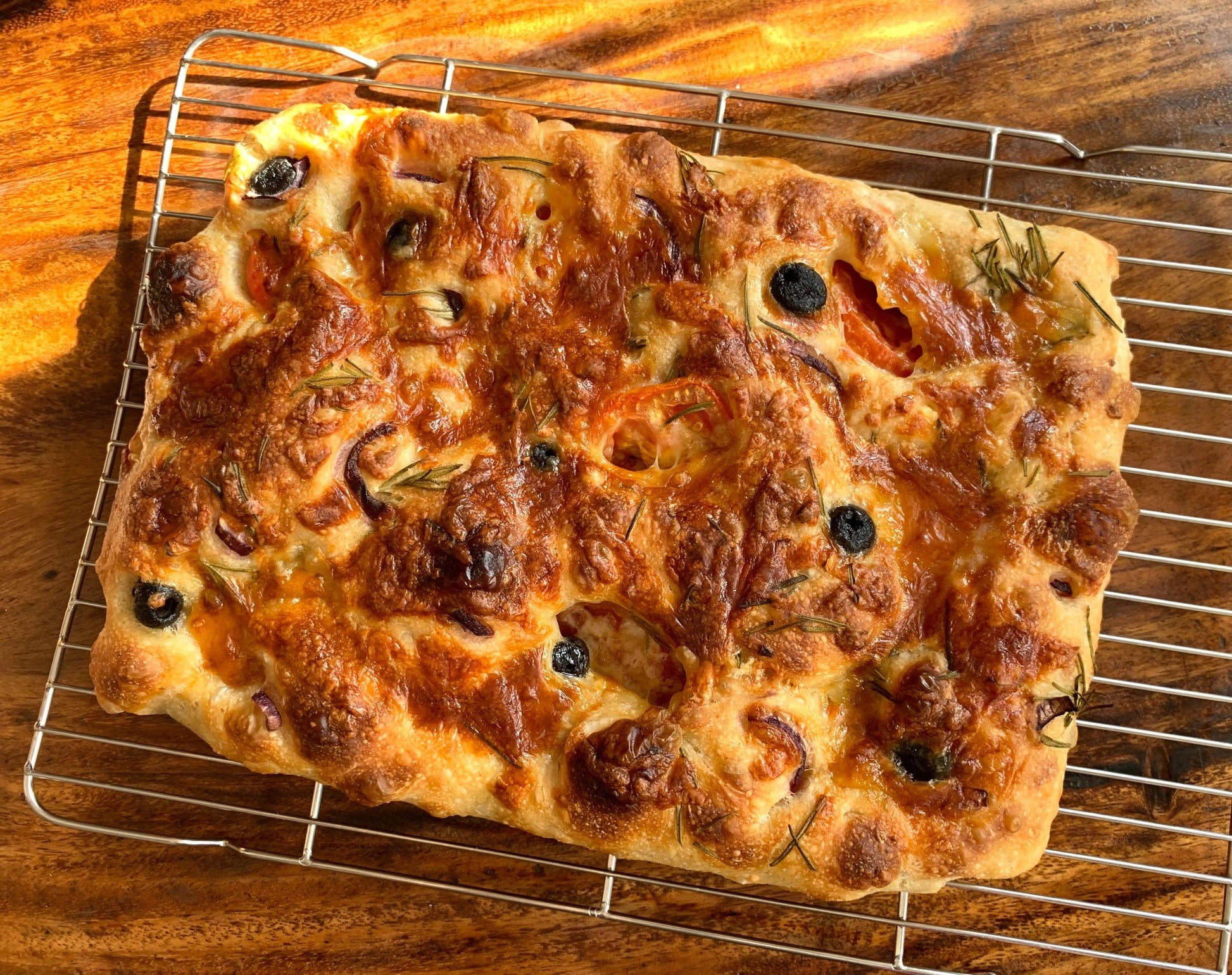 Garden Medley Sourdough Focaccia - Rise Artisanal