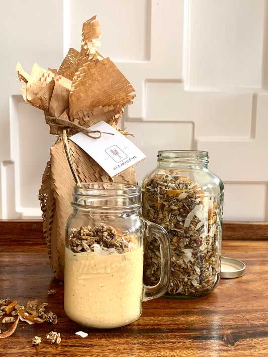 Mango Coconut Sourdough Granola