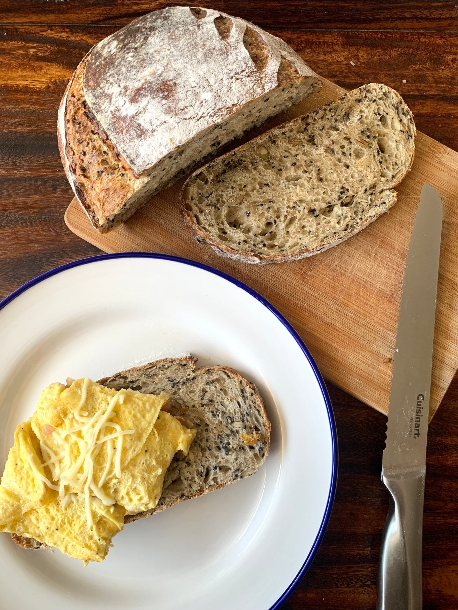Seeded Classic Sourdough Batard - Rise Artisanal