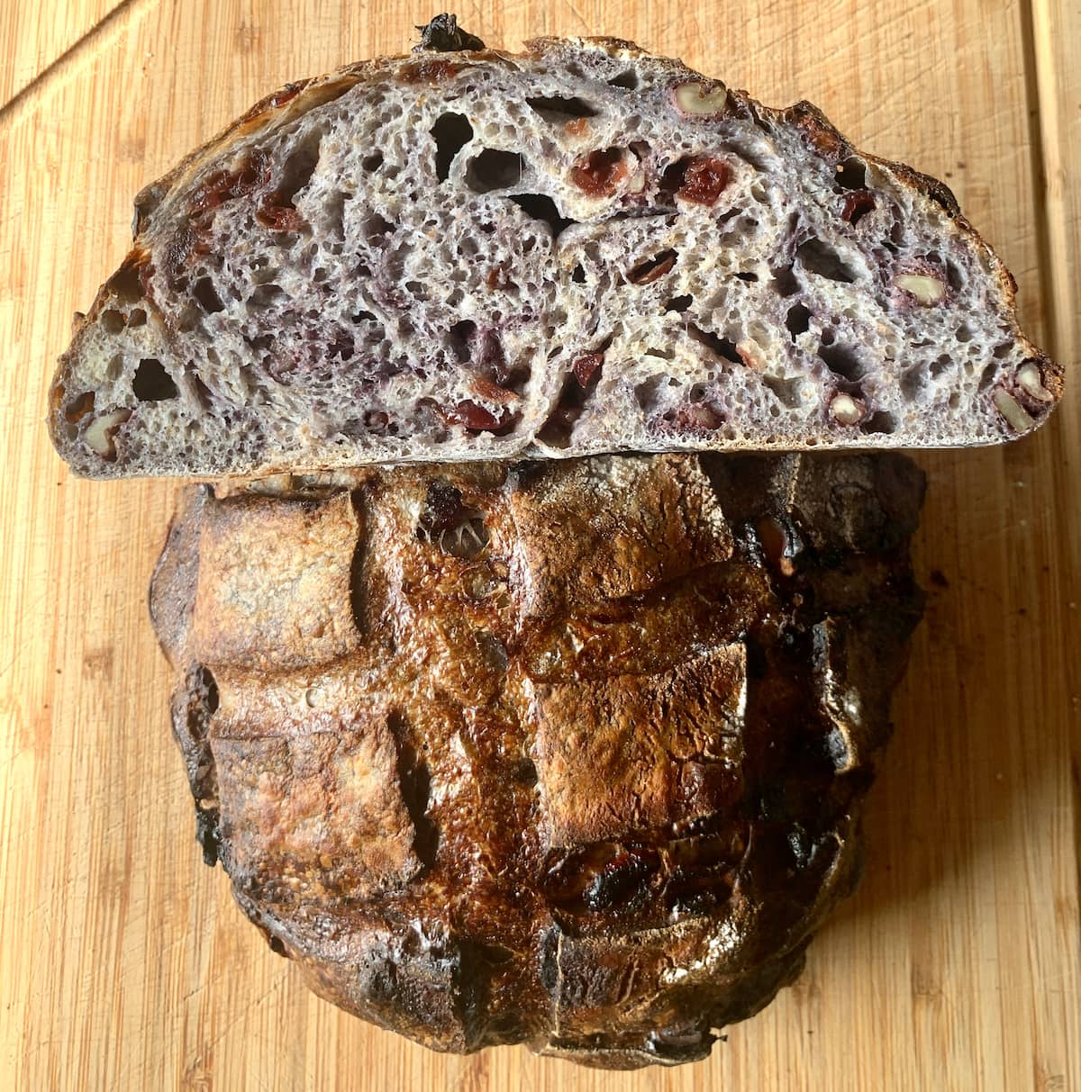 Cranberry Walnut Sourdough Batard - Rise Artisanal