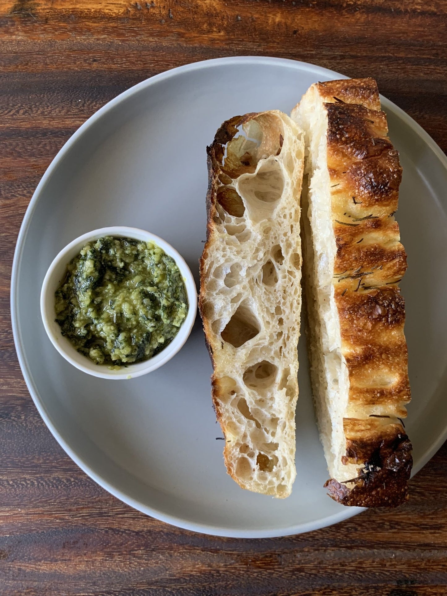 Classic Sourdough Focaccia and Dip - Rise Artisanal